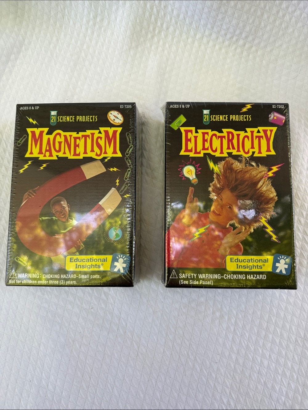 Lot of 2 vintage (1993) Educational Insights science project kits New sealed